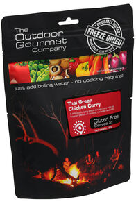 Outdoor Gourmet Company Thai  Curry Chicken Freeze Dried Food (2 Serves), None, hi-res