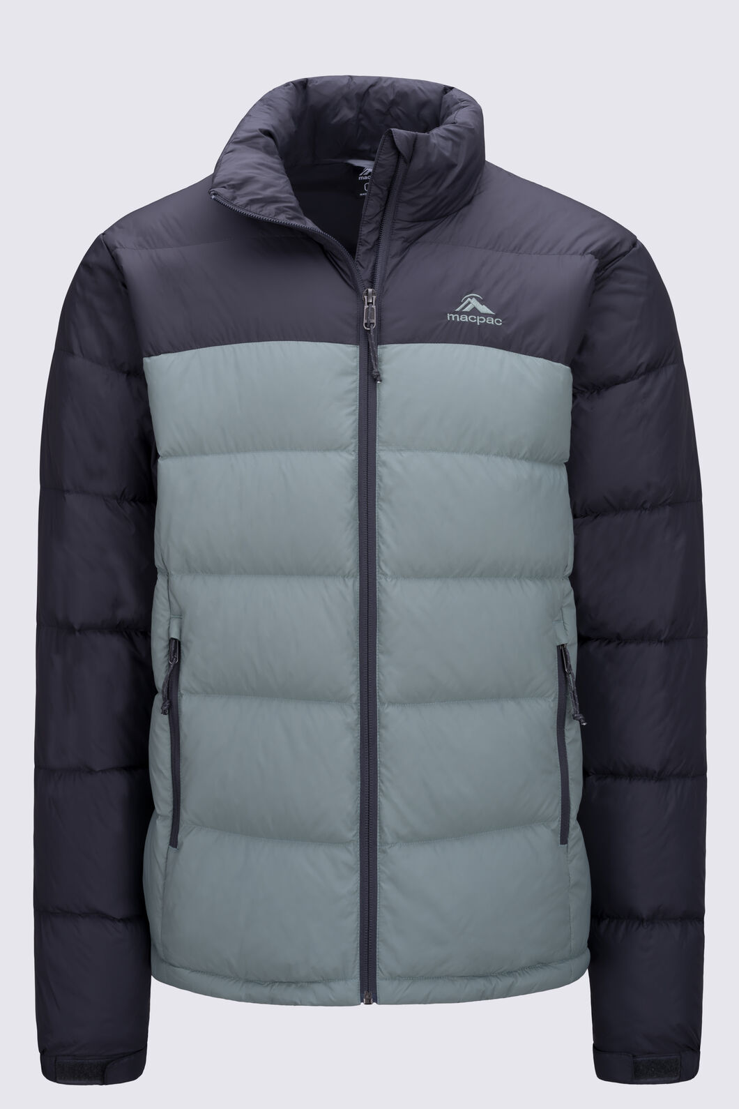 Macpac Men's Halo Down Jacket ♺, Chinois Green/Forged Iron, hi-res