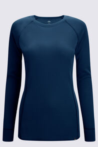 Macpac Women's Geothermal Long Sleeve Top, Naval Academy, hi-res