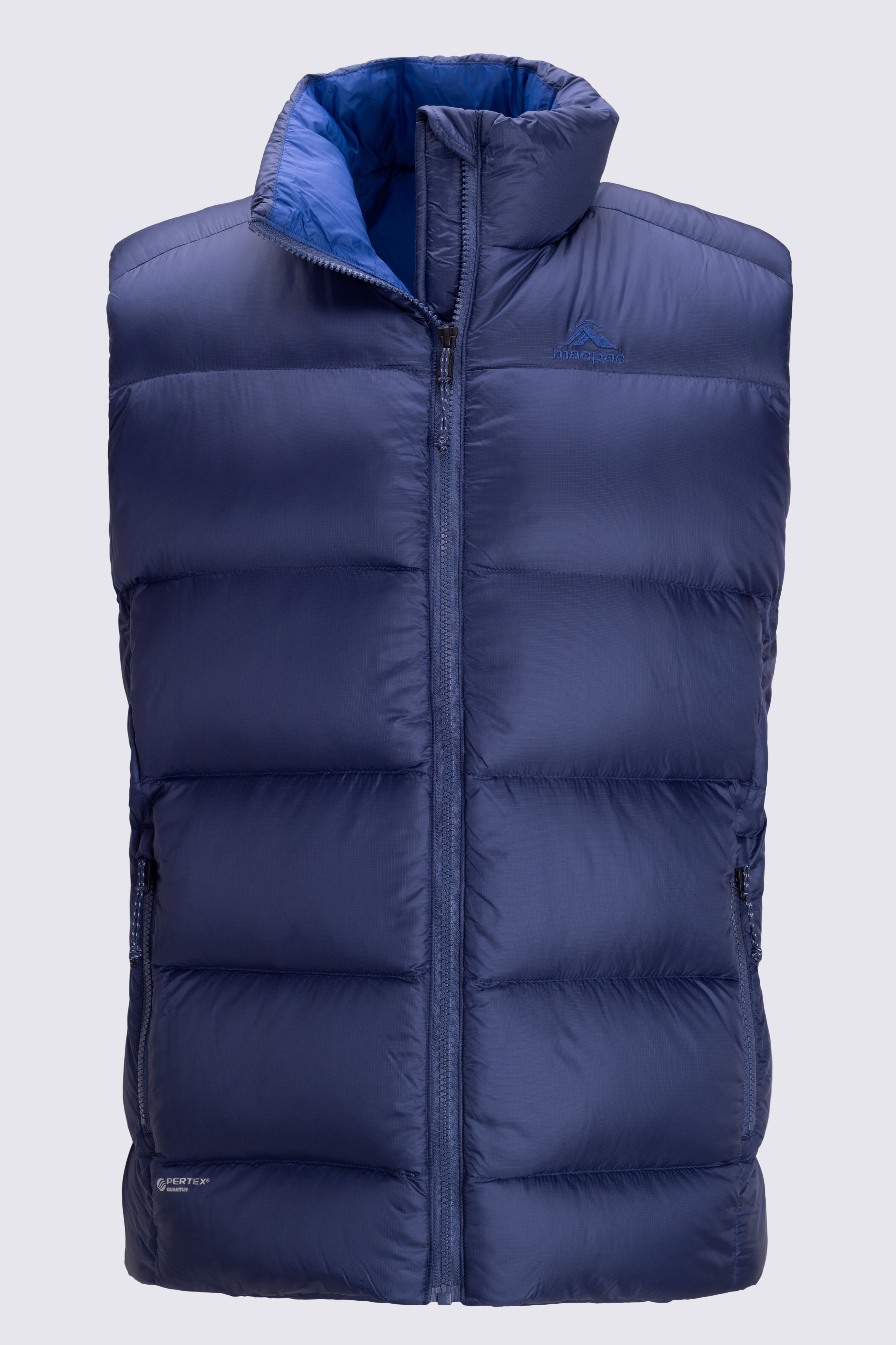 Mens navy down vest hot sale