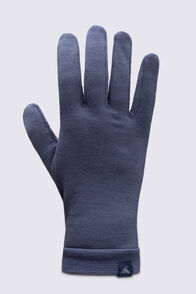 Macpac Merino Liner Glove, Odyssey Grey, hi-res