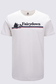 Macpac Men's Fairydown Fairtrade Organic Cotton Short Sleeve T-Shirt, Tofu, hi-res