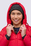 Macpac Women's Aurora Hooded Down Coat, American Beauty, hi-res
