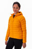 Macpac Women's Uber Light Hooded Down Jacket, Cadmium Yellow, hi-res