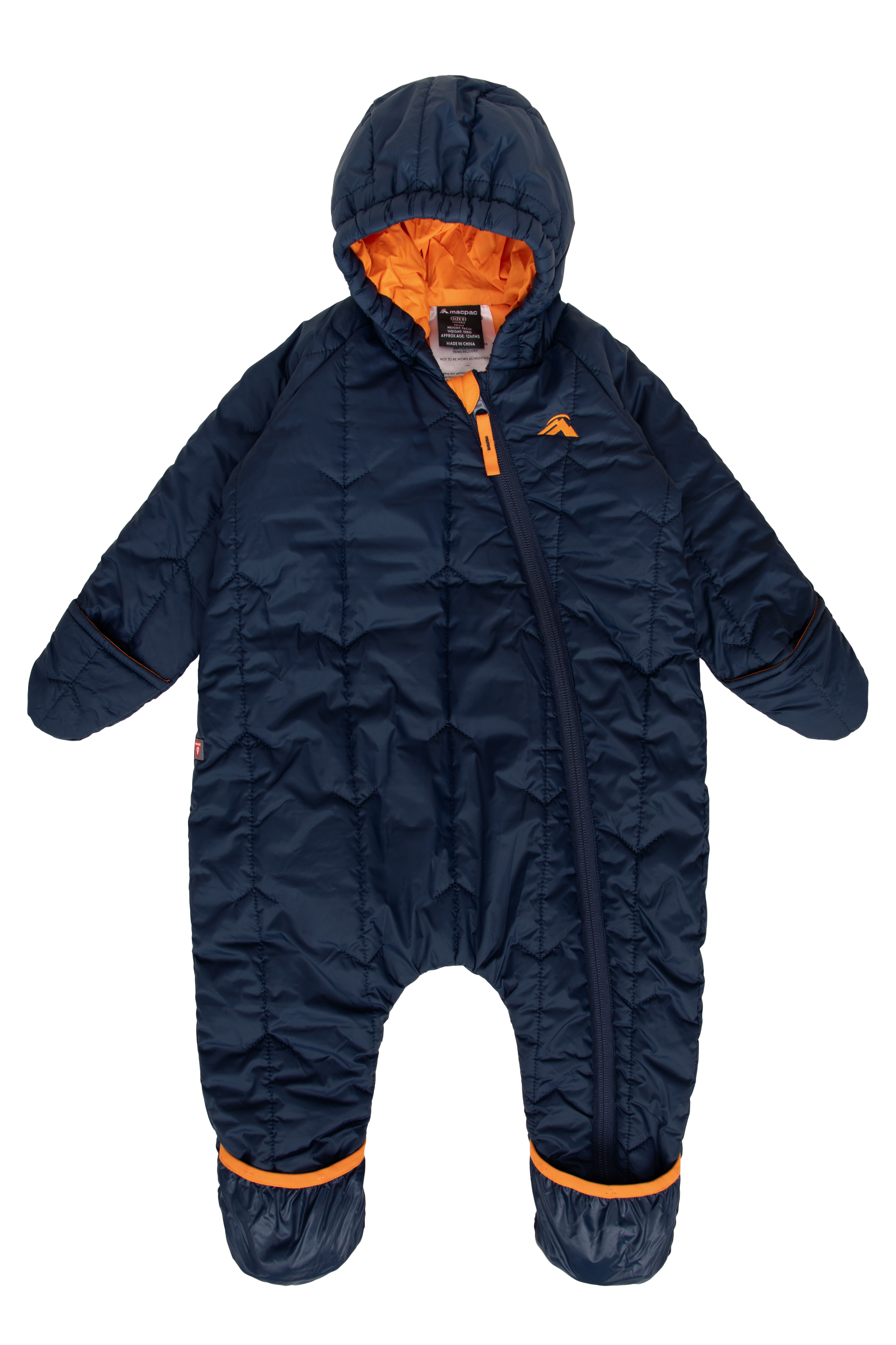 Macpac Baby Pulsar Insulated Onesie Macpac