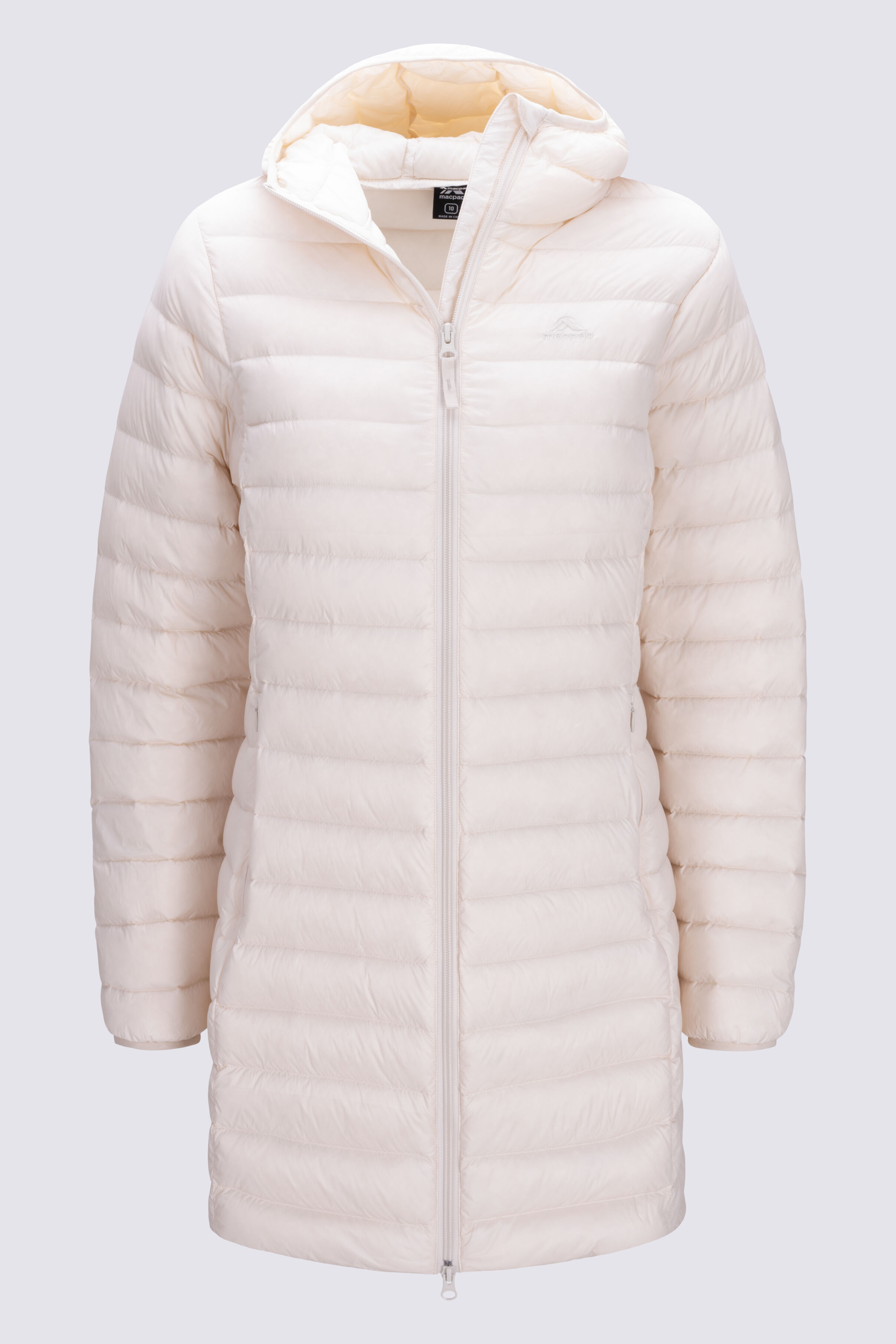 Grey down coat women's sale