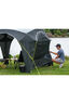 Zempire Speedbase 2 Air Gazebo Deluxe Wall, Stone/Black, hi-res