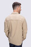 Macpac Men's brrr&deg; Long Sleeve Shirt, Cornstalk, hi-res