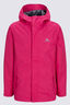Macpac Kids' Jetstream Rain Jacket, Raspberry Sorbet, hi-res