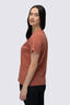 Macpac Women's Vintage Embroidered Fairtrade Organic Cotton T-Shirt, Chutney, hi-res