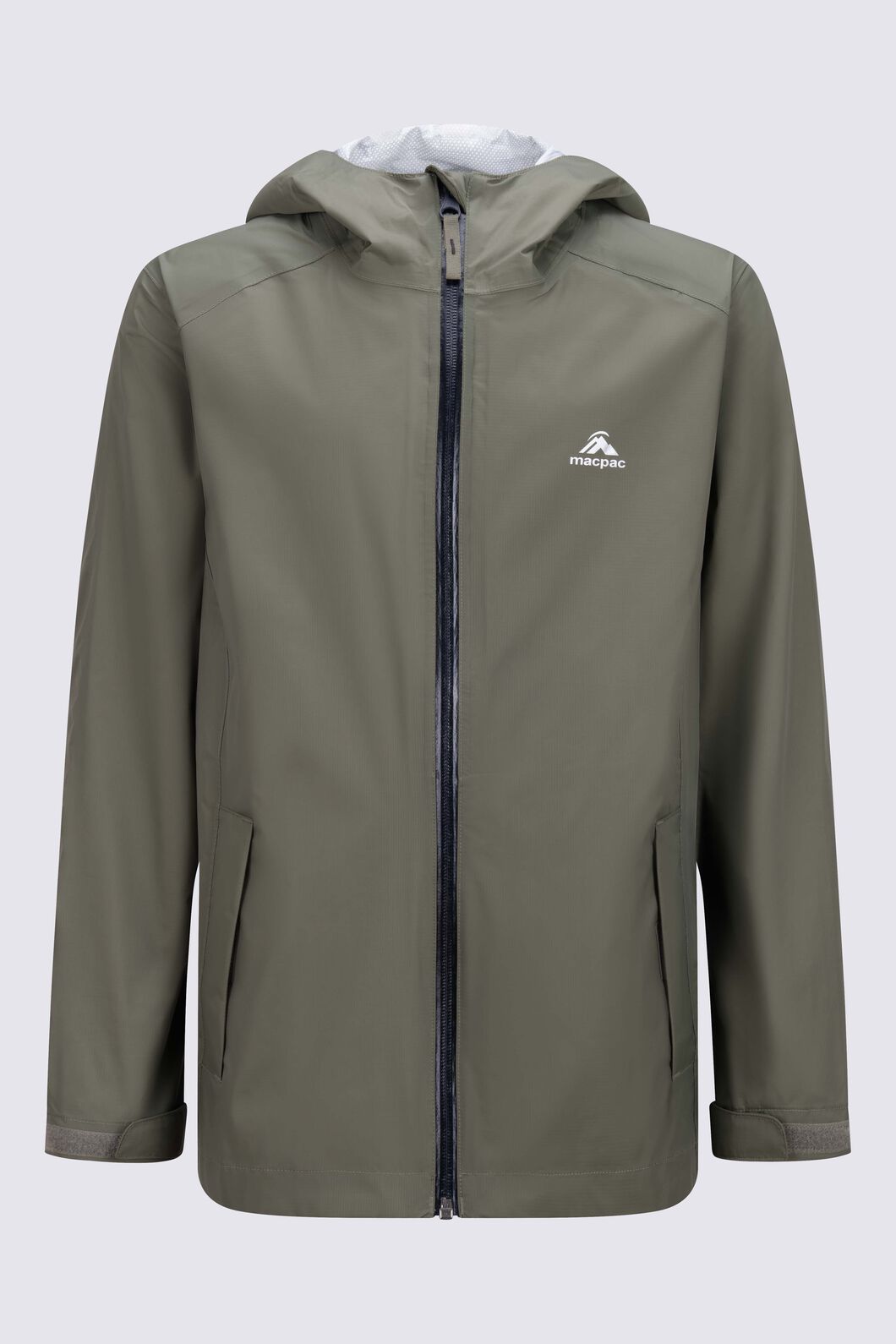 Macpac Kids&rsquo; Mistral Rain Jacket, Four Leaf Clover, hi-res