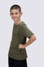 Macpac Kids' Journey  Fairtrade Organic Cotton Short Sleeve T-Shirt, Four Leaf Clover, hi-res