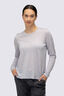 Macpac Women&rsquo;s Orton Merino Blend Long-Sleeve T-Shirt, Cosmic Sky Marle, hi-res