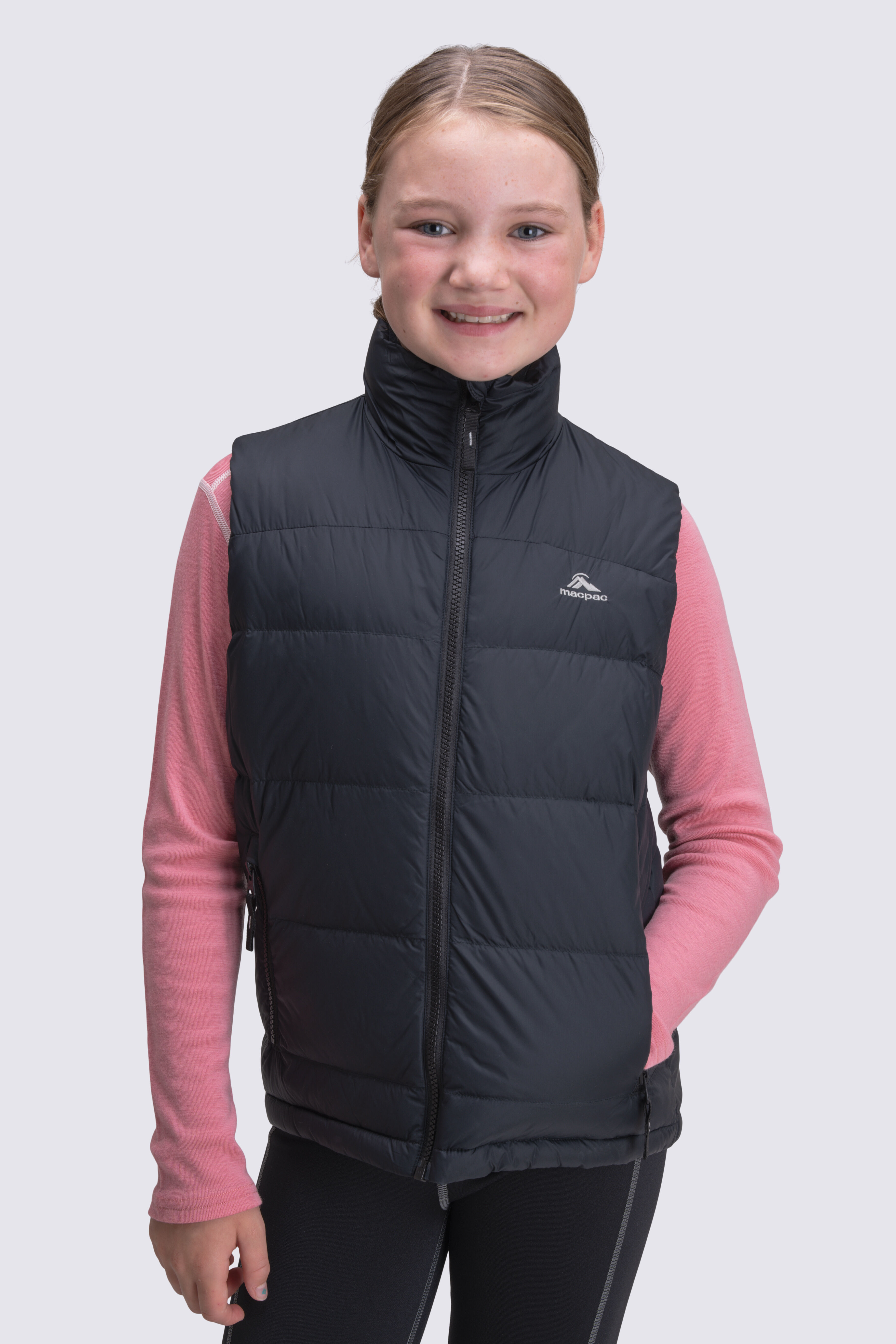Macpac kids vest clearance