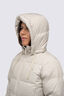 Macpac Women's Aurora Hooded Down Coat, Sand, hi-res