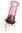 AeroPress Clear Coffee Maker, Pink, hi-res