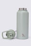 Macpac Insulated Wide Mouth Bottle with Straw Lid &mdash; 1L, Sage Green, hi-res