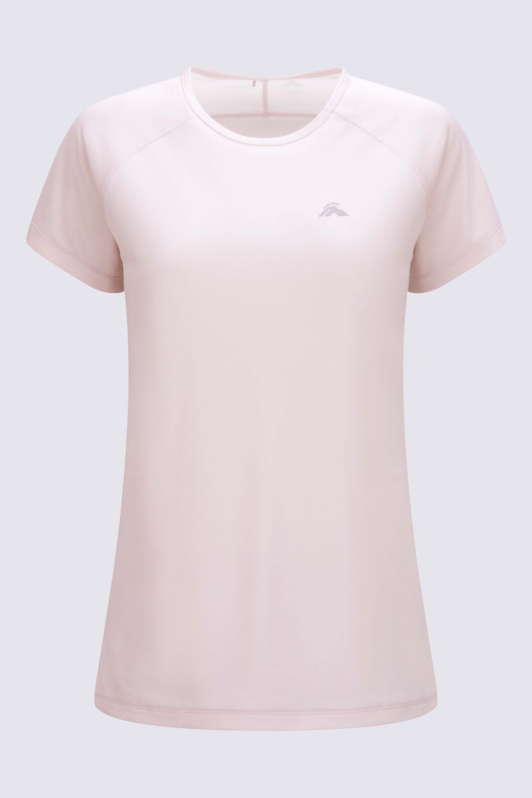 Macpac Women's Cass Short Sleeve T-Shirt, Mauve Chalk Marle, hi-res