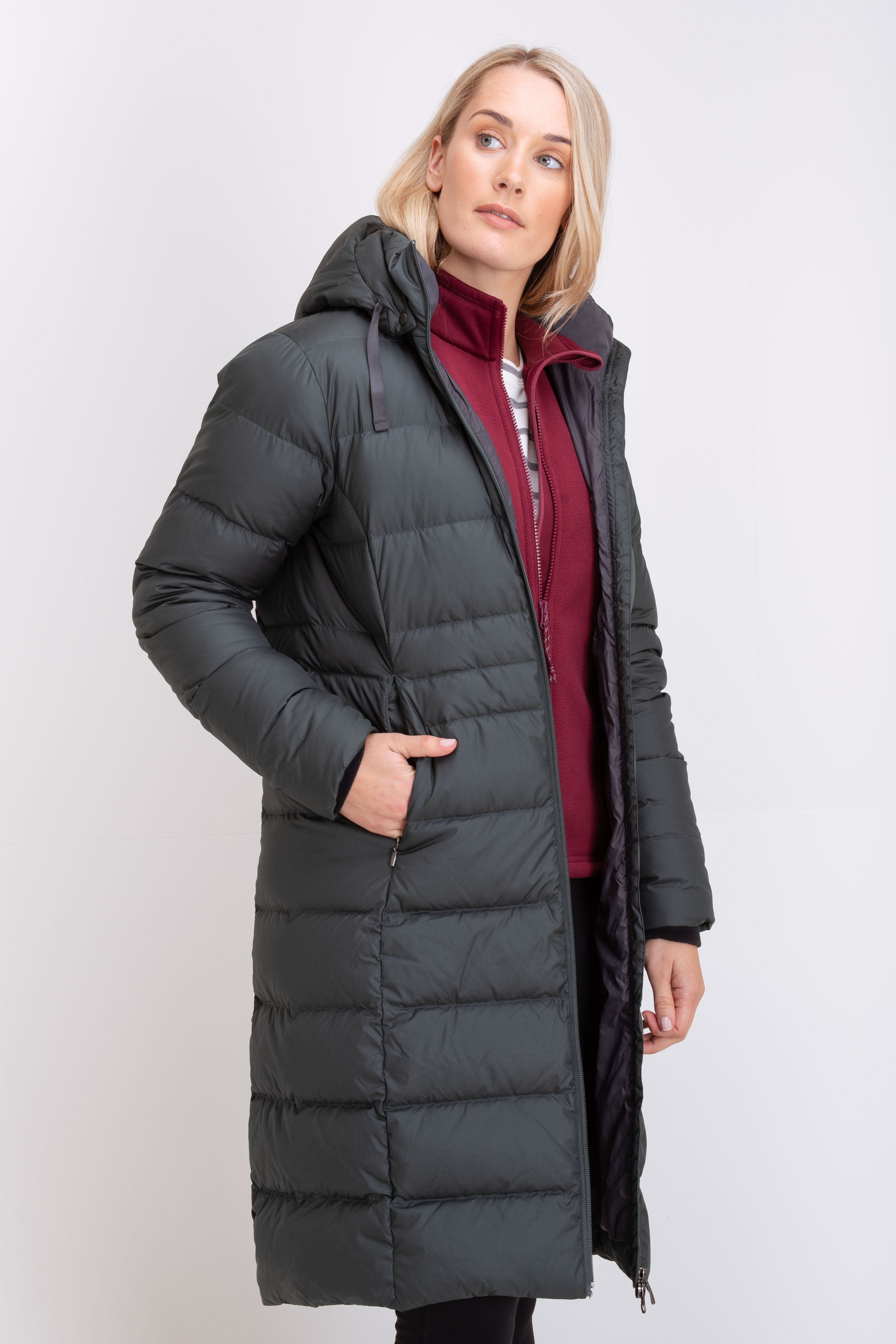 Macpac long jacket top