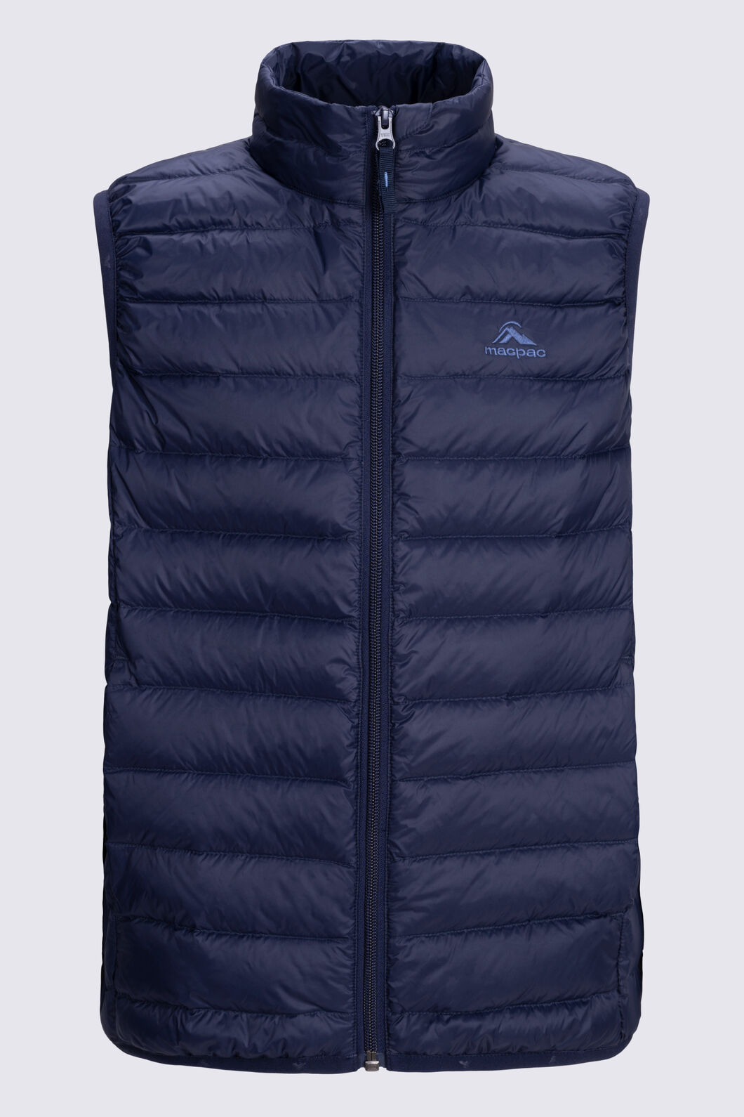 Macpac Kids' Uber Light Down Vest, Baritone Blue, hi-res