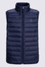 Macpac Kids' Uber Light Down Vest, Baritone Blue, hi-res