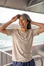 Macpac Women's Riley T-Shirt, Moonbeam, hi-res