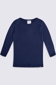Macpac Baby 150 Merino Long Sleeve Top, Naval Academy, hi-res