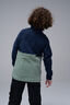 Macpac Kids' Ruru Fleece Pullover, Navy/Hedge Green, hi-res