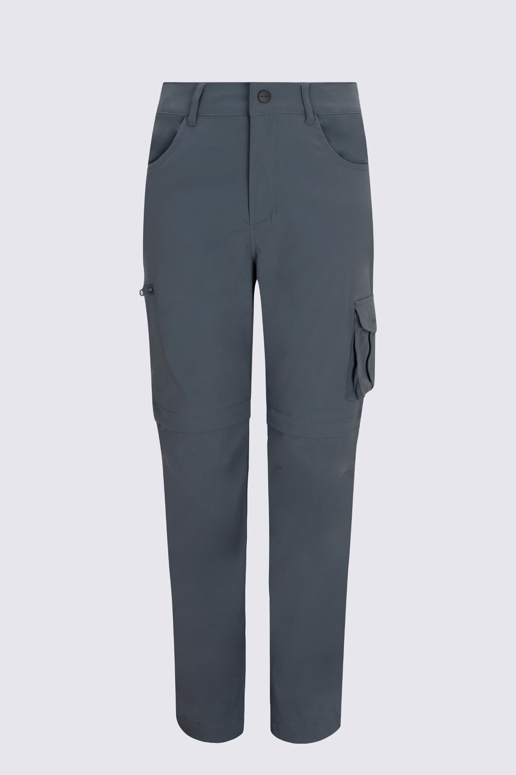 Macpac Kids' Rockover Convertible Pants, Turbulence, hi-res