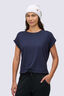 Macpac Women's Modal Short Sleeve T-Shirt, Baritone Blue, hi-res
