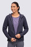 Macpac Women's Waffle Sherpa Hooded Jacket, Odyssey, hi-res
