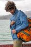 Macpac Men's Mistral Rain Jacket, Blue Shadow, hi-res
