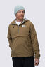 Macpac Men&rsquo;s Heritage Fleece-Lined Windbreaker, Kangaroo/Heritage Print, hi-res