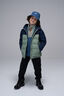 Macpac Kids' Winger Reversible Bucket Hat, Summer Print/Ensign Blue, hi-res