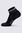 Macpac Reflective Trail Quarter Sock &mdash; 2 Pack, Black, hi-res