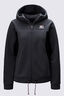 Macpac Women's Heritage Windproof Fleece Jacket, Black, hi-res