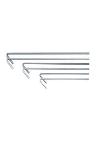 OZtrail 375 x 9mm Galvanised Tent Peg, None, hi-res
