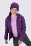 Macpac Kids' Mini Mountain Fleece Hoodie, Plum, hi-res