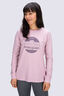 Macpac Women's Fairtrade Organic Cotton Long Sleeve T-Shirt, Keepsake Lilac, hi-res