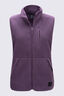 Macpac Women's Terra High Pile Fleece Vest, Plum Perfect, hi-res