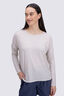 Macpac Women's Eva Long Sleeve T-Shirt, Moonbeam, hi-res