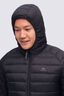 Macpac Men's Uber Light Hooded Down Jacket ♺, Black, hi-res