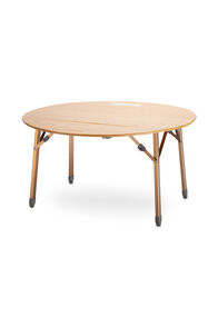 Zempire Kitpac Round V2 Table, Bamboo, hi-res