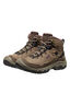 KEEN Women's Targhee IV Mid WP Hiking Boots, Brindle/Nostalgia Rose, hi-res