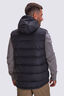 Macpac Men's Halo Hooded Down Vest ♺, Black, hi-res