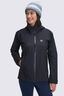 Macpac Women's Traverse Rain Jacket, Black, hi-res