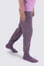 Macpac Kids&rsquo; Heritage Fleece Pants, Arctic Dusk/Orchid, hi-res