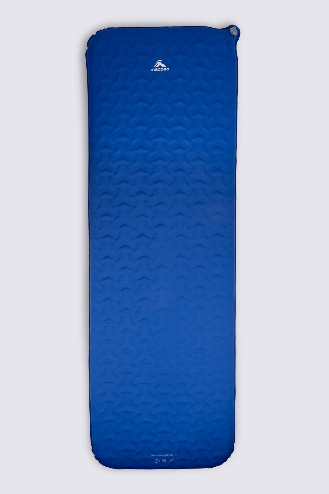 Macpac Trail CoreX Self-Inflating Sleep Mat 6cm - Rectangular, Blue, hi-res