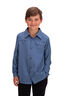Macpac Kids' Mini Ranger Long Sleeve Shirt, Bering Sea, hi-res