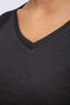 Macpac Women's 150 Merino V-Neck Top, Black, hi-res